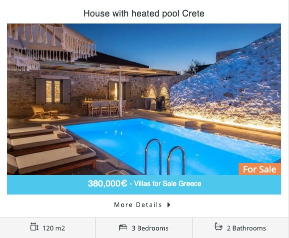 Houses in Crete Greece for sale 1